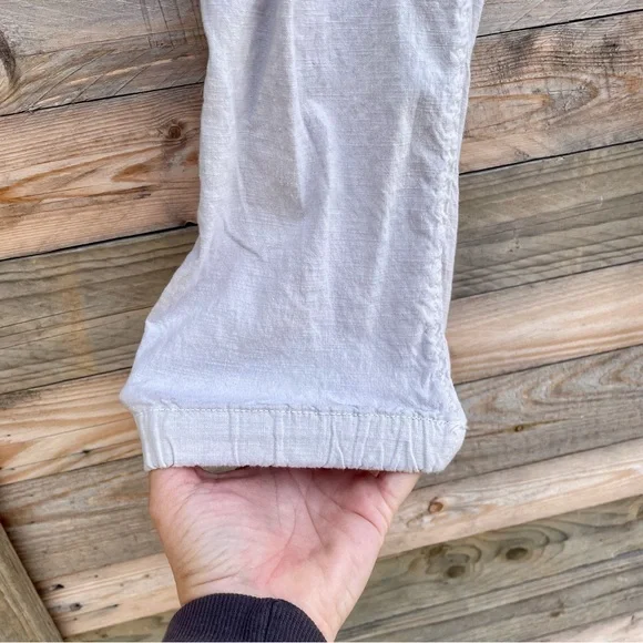 Frank & Eileen Jameson Italian Performance Linen cropped jogger pants - Picture 6 of 12